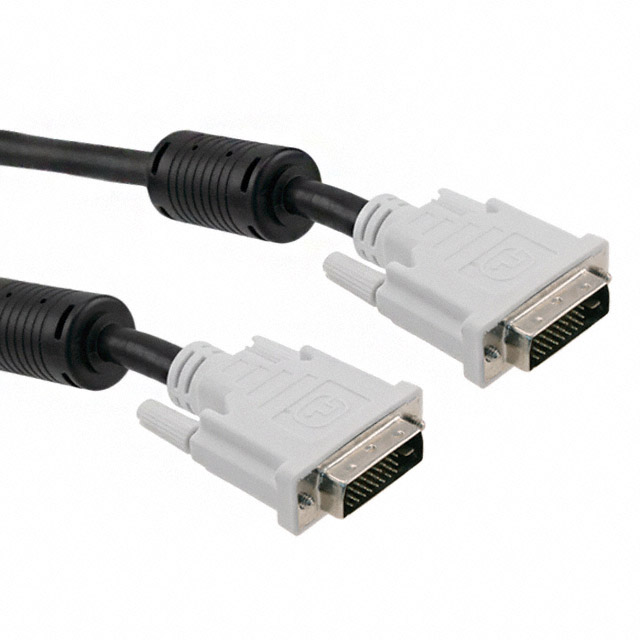 디바이스마트,케이블/전선 > 영상/음향 케이블 > HDMI/DVI 케이블,,750-10011-00300,CBL DVI-D 24+1 MALE-MALE 3M / Digi-Key Part Number : 1175-1170-ND